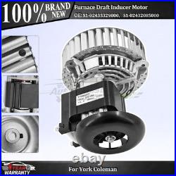 New Furnace Draft Inducer Motor S1-02435329000 S1-02432085000 For York Coleman