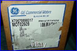 New Ge Mot02609 B645rs Furnace Blower Motor 230v 1/2 HP RPM 1075 Mot2609