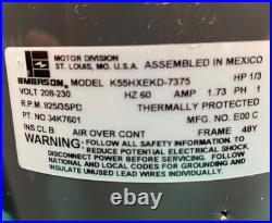 New Lennox OEM 34K76 34K7601 Furnace Blower Motor 1/3HP 825 3-speed 208-230V New Lennox OEM 34K76 34K7601 Furnace Blower Motor 1/3HP 825 3-speed 208-230V