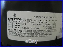 New Nordyne Emerson 621891-R K55HXJNG-9226 208-230V 3/4HP Furnace Blower Motor
