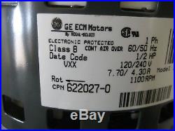 New Nordyne GE 622027 5SME39HL0893 1/2HP ECM 2.3 CN02 Furnace Blower Motor