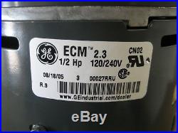 New Nordyne GE 622027 5SME39HL0893 1/2HP ECM 2.3 CN02 Furnace Blower Motor