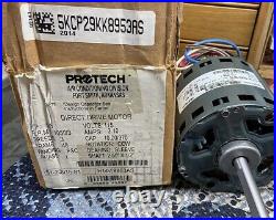 New Protech Direct Drive Ac Furnace Blower Motor 1/5 HP 3 Speed 51-23015-81