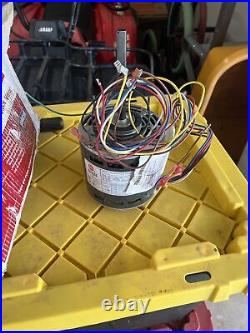 New US Motors Rescue 5460 K55HXENV-0115 1/2HP 115V 4-Speed Furnace Blower Motor