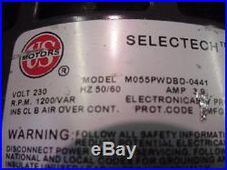 New US motors selectech furnace blower motor Goodman 0131M00497 0131M00501S