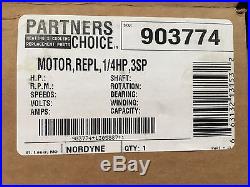 Nordyne Oem Replacement Furnace Blower Motor 1/4 HP 115 Volt 903774