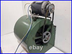 Oil Furnace Blower Motor & Fan Housing Assembly 1/2 Hp, 120V Ac Motor Tested