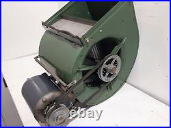 Oil Furnace Blower Motor & Fan Housing Assembly 1/2 Hp, 120V Ac Motor Tested