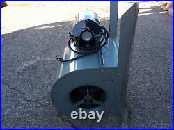 Oil Furnace Blower Motor & Fan Housing Assembly 1/3Hp Ac Motor Tested