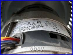 Oil Furnace Blower Motor & Fan Housing Assembly variable speed Ac Motor Tested