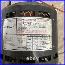 PROTECH K55HXMDA-4122 Furnace Blower Motor (51-23012-41) 1/2HP 115V TESTED 2-4