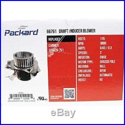 Packard Draft InDucer Fan Furnace Blower Motor For Carrier 326628-761