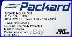 Packard Draft InDucer Fan Furnace Blower Motor for Carrier 326628-763