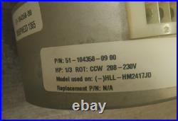 Protech 51-104358-09 ECM Blower Motor 1/3HP 208-230V M055PWED-1366 Rheem Ruud