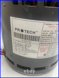 Protech 51-23017-42 Furnace Blower Motor K55HXDRJ-0011