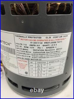 Protech 51-23017-42 Furnace Blower Motor K55HXDRJ-0011