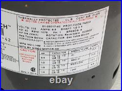 Protech Rheem Ruud 51-23017-42 1/4-3/4HP 115V 1075RPM Blower Motor
