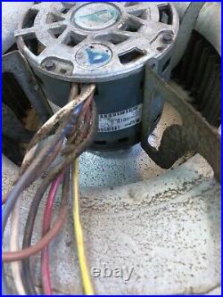 RHEEM furnace's fan blower 4 speed motor recently motor install(BACKROOM)