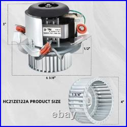 Replacement For JAKEL J238-112-11202 Draft Inducer Blower Motor HC21ZE122A New