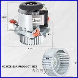 Replacement For JAKEL J238-150-15215 Draft Inducer Blower Motor HC21ZE123A 115V Replacement For JAKEL J238-150-15215 Draft Inducer Blower Motor HC21ZE123A 115V