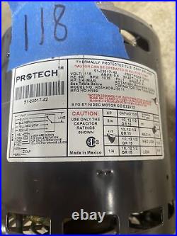 Rheem Ruud 51-23017-42 1/4-3/4HP 115V 1075RPM Blower Motor