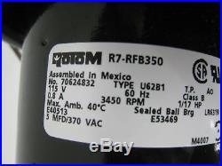 Rotom Furnace Inducer Blower Motor 7062-4832 R7-RFB350