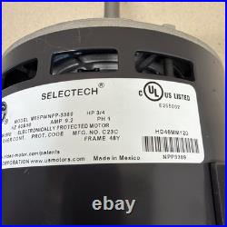 SELECTECH Furnace Blower Motor US Motors M55PWNPP-3389 115V 3/4 HP