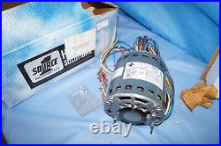 SOURCE 1 S1-FHM3466 DIRECT DRIVE FURNACE BLOWER MOTOR 48Y 3/4-1/5HP, 115V, Rever