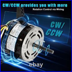 Sienson 5Kcp39ggp993as Furnace Blower Motor 1/3 Hp, 208-230V, 1075 Rpm