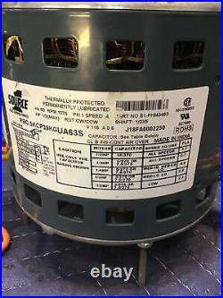 Source1 5KCP39KG Furnace Blower Motor 115 Volt 4-Speed 1-Phase 60Hz 1075RPM