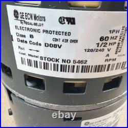 TESTED? ECM 1/2HP Blower Motor GE 5SME39HL0252 230V CCW CN04 D341314P02