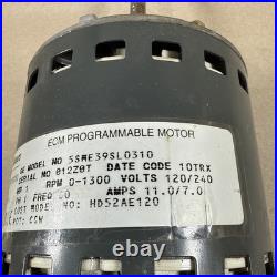 TESTED! Furnace Blower Motor GE 5SME39SL0310 ECM 1 HP HD52AE120 CP04. MT11