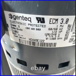 TESTED? GENTEQ ECM 3.0 HD44SE122 Blower Motor 5SME39HXL3020 1/2HP GC08 D4