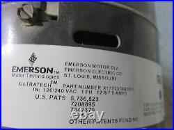 TRANE Blower Motor PART# D34197P01 MOTOR# MO55PWCPX-0243 1 HP
