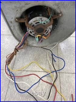 TRANE furnace's fan blower 4 speed motor recently motor install(lobby)