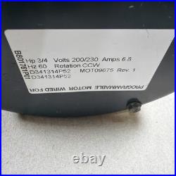 Trane 5SME39SL0674 3/4HP ECM 2.3 DG02 Genteq Furnace Blower Motor CCW (A9)