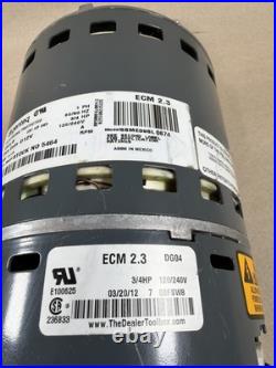 Trane 5SME39SL0674 3/4HP ECM 2.3 DG04 Genteq Furnace Blower Motor CCW
