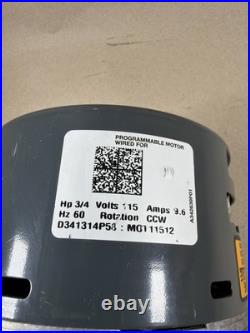 Trane 5SME39SL0674 3/4HP ECM 2.3 DG04 Genteq Furnace Blower Motor CCW