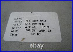 Trane MOT17018 D804185G06 1/3HP Furnace ECM Blower Motor Module End Bell Used