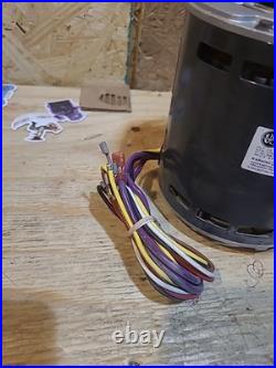 US Motors NIDEC K55HXLDY-9962 Furnace Blower Motor 1HP 115V 1075RPM 4SPD 69M7901