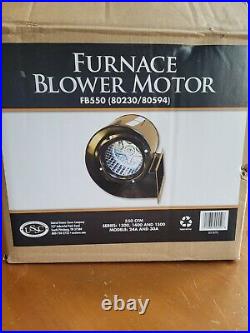 US Stove Company 80594/80230 FB550 Furnace Blower Motor 550 CFM BRAND NEW