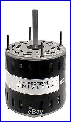 Universal Blower Furnace Motor 1/2 hp 208-230/1/60 (1075 rpm/3 speed)