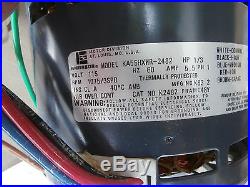 Unused Emerson 1/3 HP Furnace Blower Motor Ka55hywr-2482 115v 1075 RPM 3 Spd