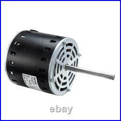 VEVOR 3/4HP Furnace Blower Motor 208-230V 3.85A 1075RPM 5 Speeds CWithCCW Rotation