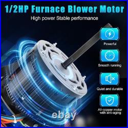 Y7l623e21 Furnace Blower Motor 1/2Hp 115V 4 Speed Goodman Replacement