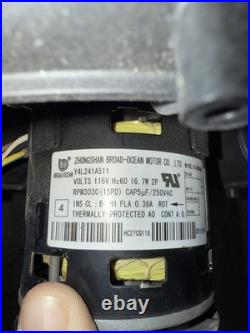 ZHONGSHAN Y4L241A511 Carrier Furnace Inducer Blower Motor HC27CQ118 used