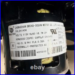 ZHONGSHAN Y4L241A58 Carrier Furnace Inducer Blower Motor HC27CQ102 (H12)