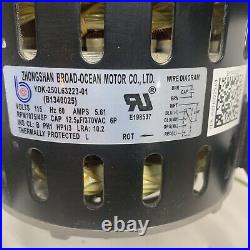 Zhongshan Broad-Ocean YDK-250L63223-01 Furnace Blower Motor B1340025